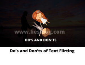 Do’s and Don’ts of Text Flirting