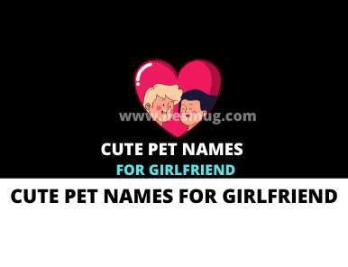 Pet names for girlfriend