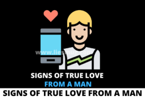 Signs Of True Love From A Man
